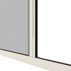 Moustiquaire porte sur-mesure enroulable latérale kocoon blanc Zoom C