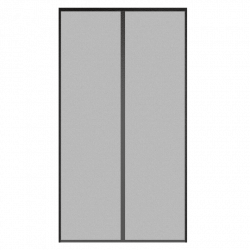 Moustiquaire fermeture magnétique pour porte (Rideau aimanté pour porte) détail 2.